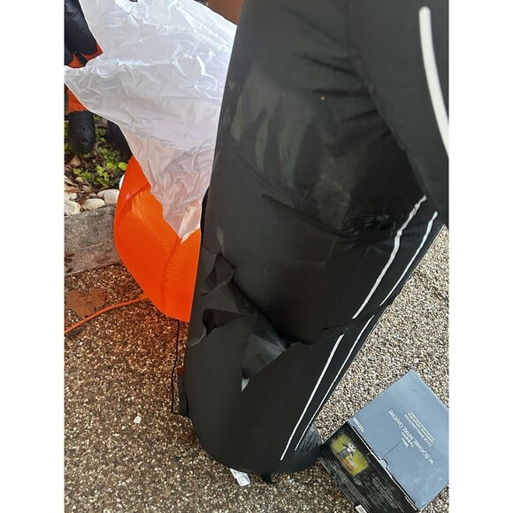 Gemmy Halloween Decor Outdoor 5 ft Jack Skellington Zero Pumpkin Inflatable - Picture 4 of 5